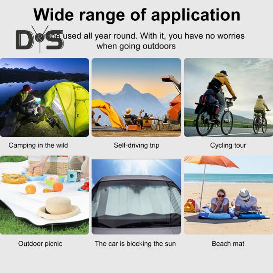 Коврик для пикника, водонепроницаемый, складной, портативный, многоцелевой, алюминиевый, изоляционный, из пенопласта, коврик для сна