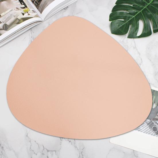 Западный коврик для столовых приборов, цветной овальный дизайн, термостойкий, легко чистящийся кухонный защитный коврик для обеденного стола