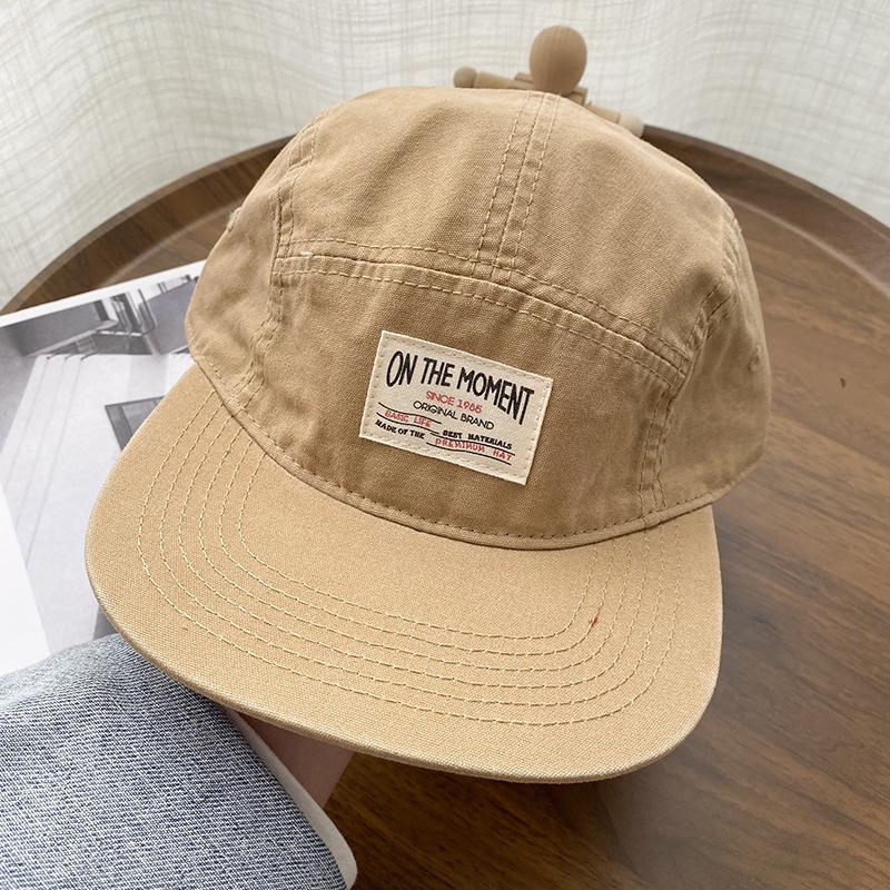 НА МОМЕНТ Хлопковая бейсболка 5 панелей Snapback Caps Bone Gorras Hombre Originales Hip Hop Hats For Men Women Adjustable