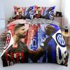 World Cup Star Bedding Three-Piece Set 90-120G Abrasive Cloth 3D Digital Printing