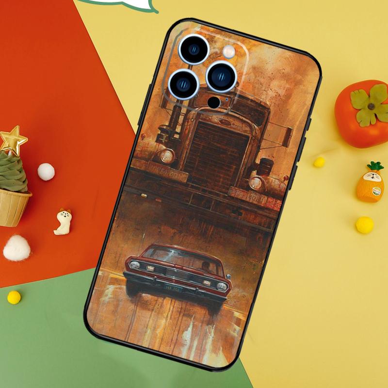 Cool Heavy Truck Car Phone Case For iPhone 17 Pro Max 16 14 13 12 11 15 Pro Max Plus 12 13 Mini 16e 17 Air Cover