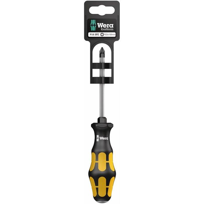 Wera 918 SPZ SB Slotted Screwdriver - Blister Pack