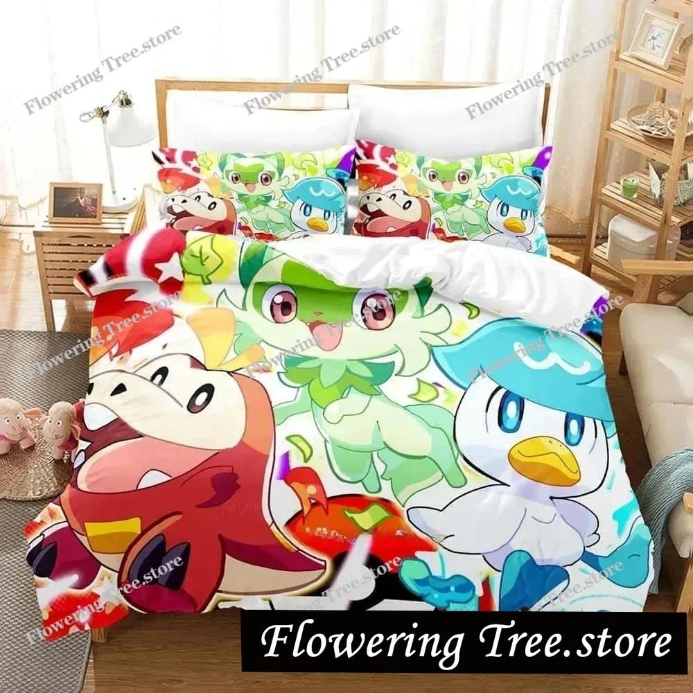 Аниме Kawaii Girs Iono Постельное белье Single Twin Full Queen King Size Кровать Комплект для взрослых и детей Спальня Пододеяльник Наборы для домашнего текстиля