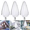 Set of 3 Hanging Flower Basket Frost Covers with Drawstring Closure Plants from Frost Heavy Rain Deer and Birds