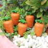 Radish Decoration 5-piece Resin Plug-in Outdoor Garden Courtyard Potted Ornaments Easter Bonsai Decoration