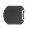 Large Microphone Foam Windscreen Cover Sponge Shield for Handheld Interview Mics Black