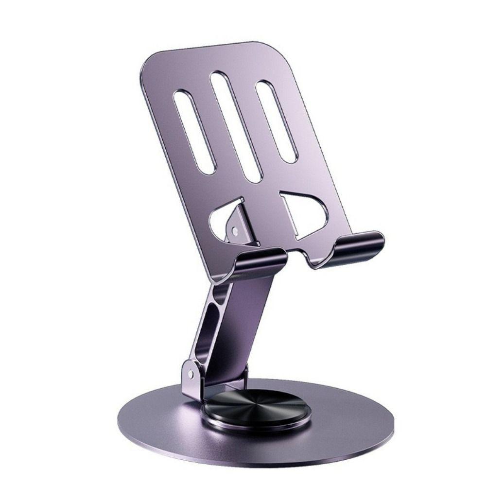 Держатель для мобильного телефона из сплава, демпфирующая конструкция, плоский кронштейн, новая настольная подставка