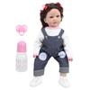 60 см виниловая милая реалистичная кукла-младенец, модная мягкая кукла-младенец с кудрявыми волосами, игрушка