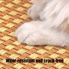 Cat Cooling Mat Self Cool Seat Pad Summer Rattan Woven Sleeping Rest Mat for Puppy Kitty Guinea Pig Hamster Rabbit