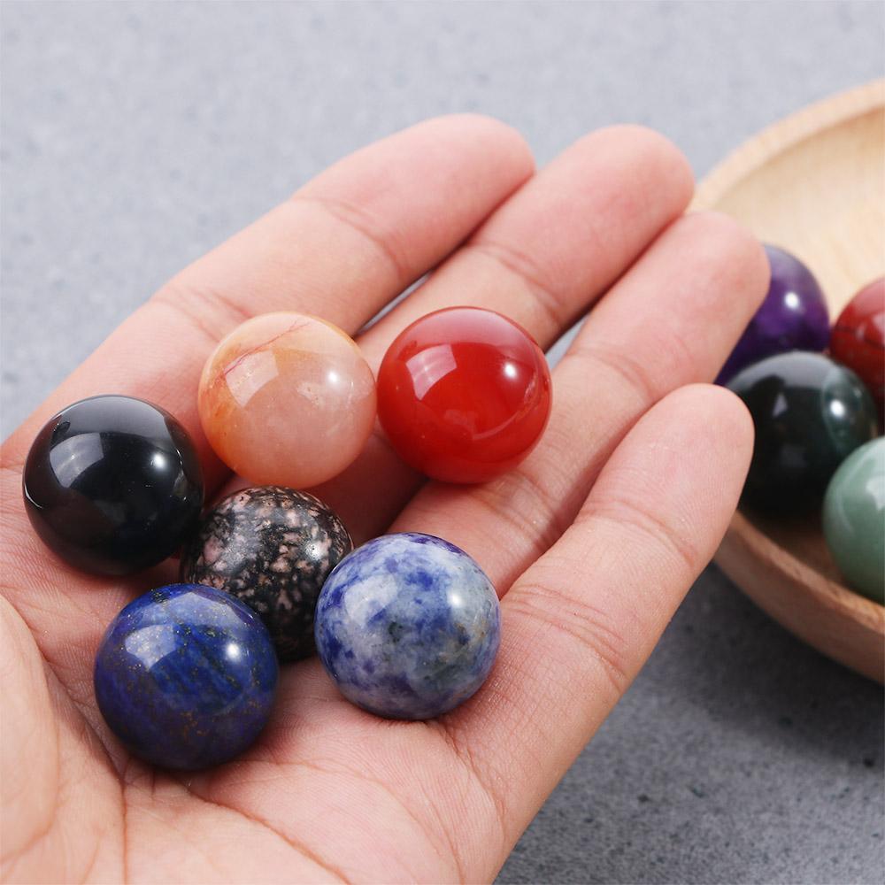 Crystal Point Healing Wand Crafts Amethyst Ball Assorted Crystal Quartz Stone Crystal Spheres