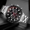 Forsining Luxury Waterproof Mechanical Large Man Watches Stainless Steel Automatic Movement Chronograph Wristwatch