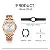Naviforce Original Women Casual Quartz Watch Waterproof 3ATM Stainless Steel Strap Round Case Simple Lady Fashion Accessories Watch NF5067