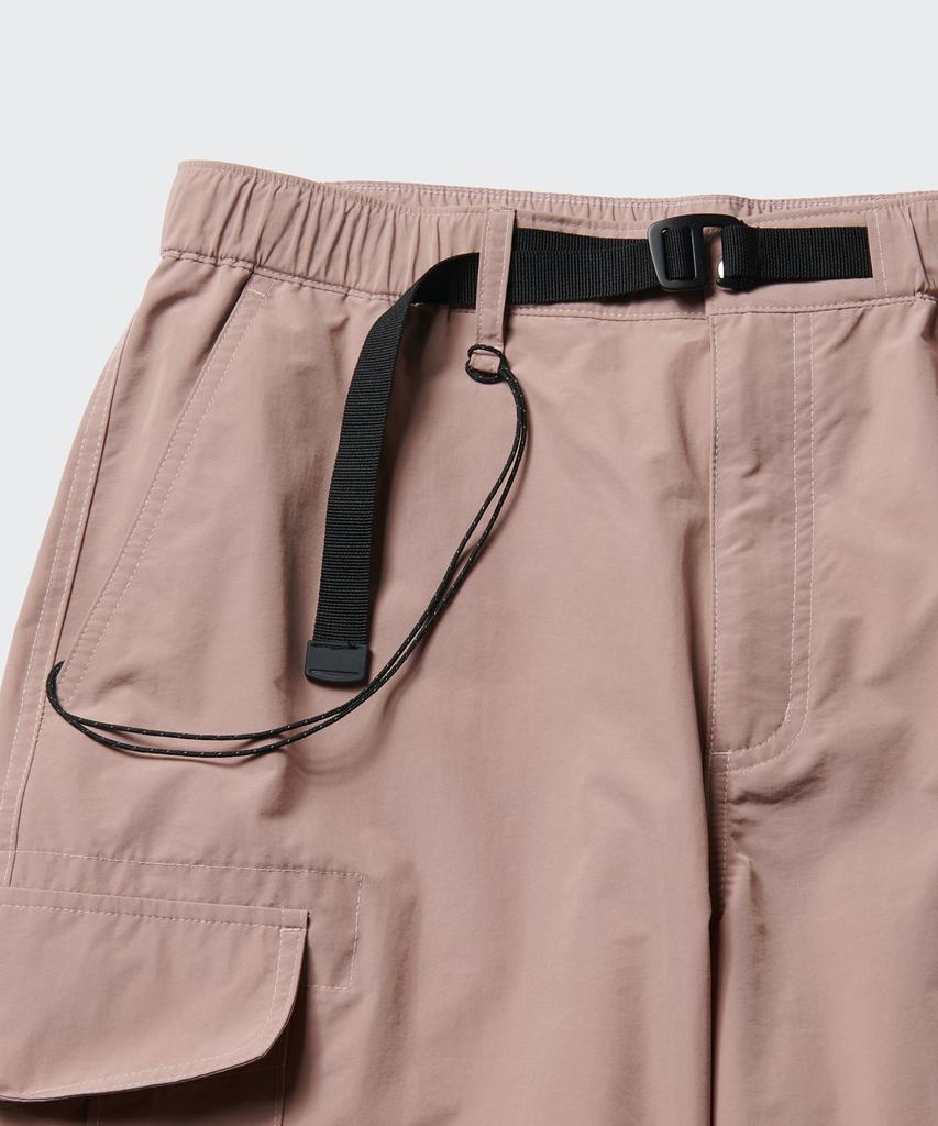 MUSINSA STANDARD [City Leisure] Np Wide Belted Cargo Pants [Desert Pink]
