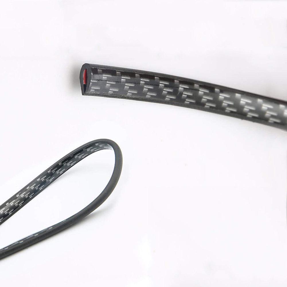 Yousheng Anti-Scratch Trim Strip Protector Sticker 5m Universal Car Door Edge U Shape
