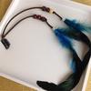 1 Pc New Women Girls Headdress Hair Ornaments BB Clip Feathers Indian Style Feather Hair Tassel Hair Piece Accessories Barrettes