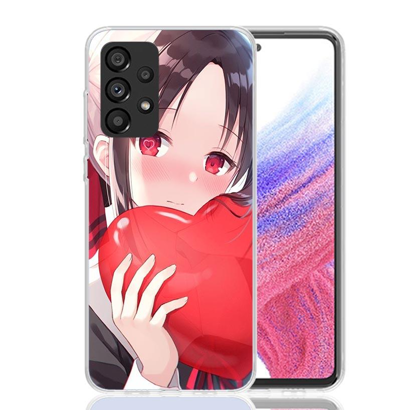 Чехол для телефона Kaguya Sama Shinomiya для Samsung Galaxy A17 A16 A14 A15 A13 A57 A56 A54 A55 A53 A37 A36 A34 A35 A33 A26 A24 A25 A23