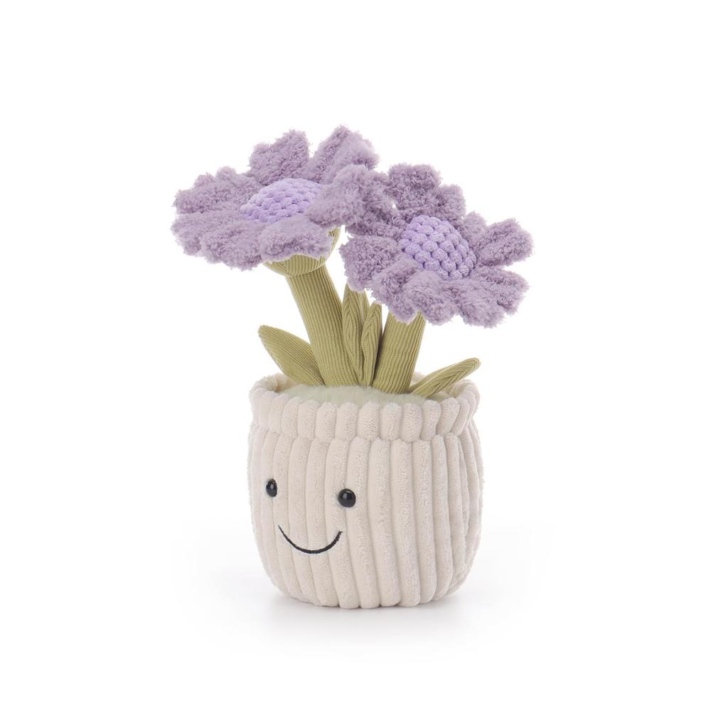 Apricot Lamb Purple Potted Sunflower Plush Toy for Soft and Fluffy Purple Potted Sunflower for Girls and 23cm Kids, Cute, Boys,