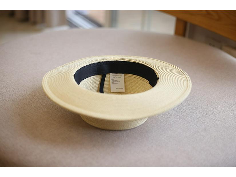 Элегантная летняя соломенная федора с плоским верхом в корейском стиле для женщин - Универсальная повседневная отпускная шляпа от солнца