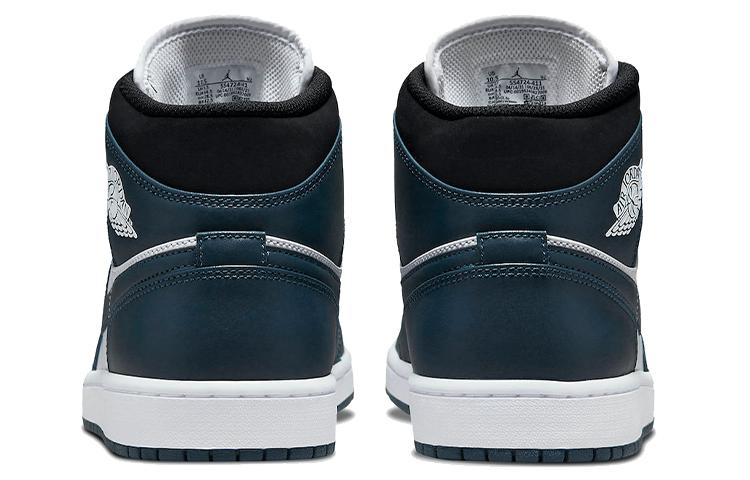 Air Jordan 1 Mid 'Armory Navy Dark Teal' 554724-411