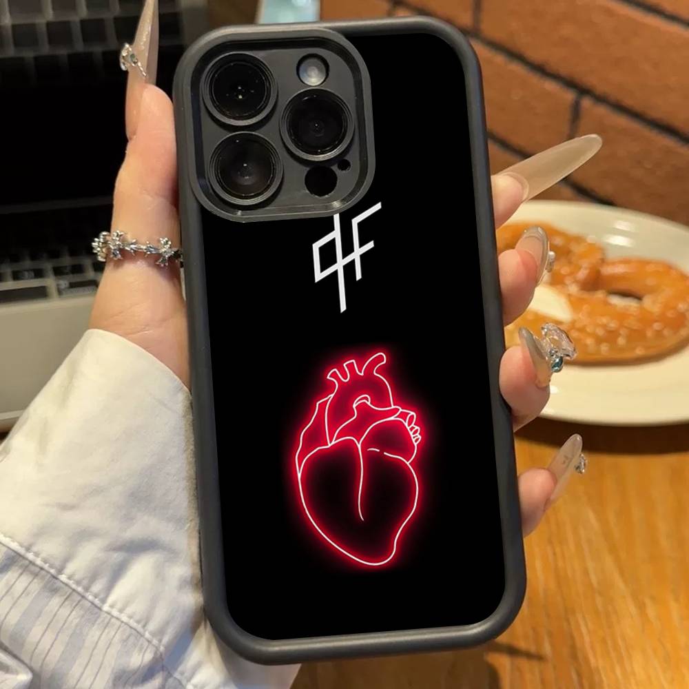 Hip Hop PNL QLF Rapper Fashion Silicone Phone Case For iPhone 17 Air 17 16 15 14 13 12 11 Plus Pro Max Shockproof Soft Cover