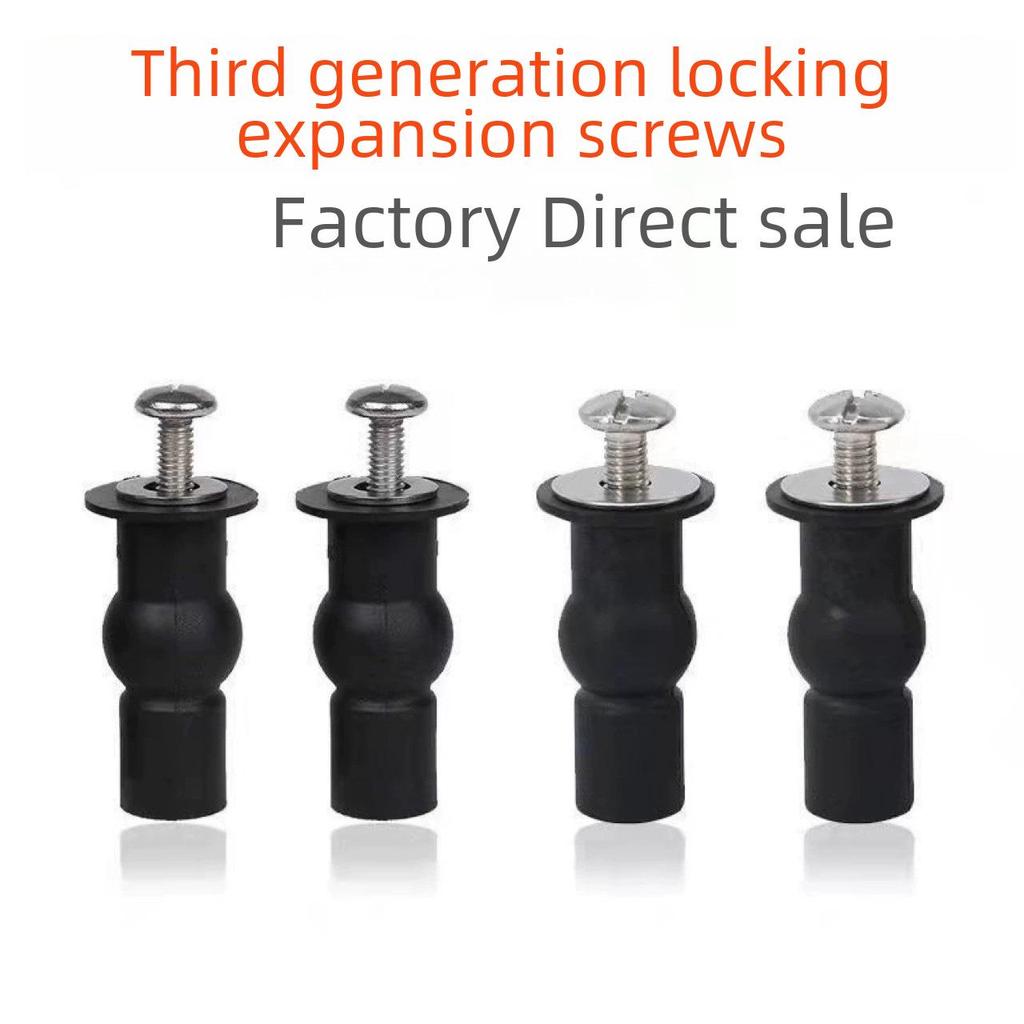 Универсальная фурнитура для сиденья унитаза: Высококачественные резиновые и нейлоновые распорные винты