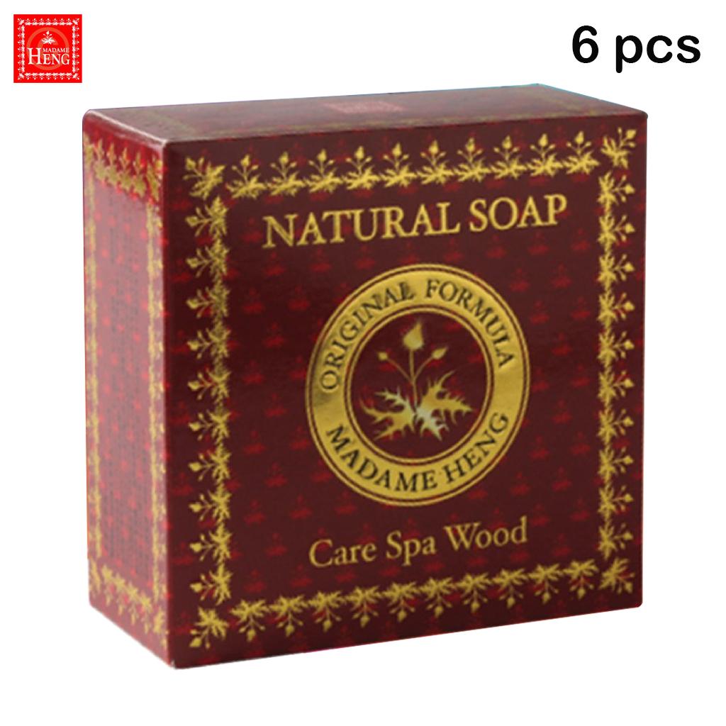 Madame Heng Мыло Natural Balance Care Spa Мята/Роза/Древесина, оригинальная формула, 150 г x 1 шт/3 шт/6 шт - Тайский уход за кожей