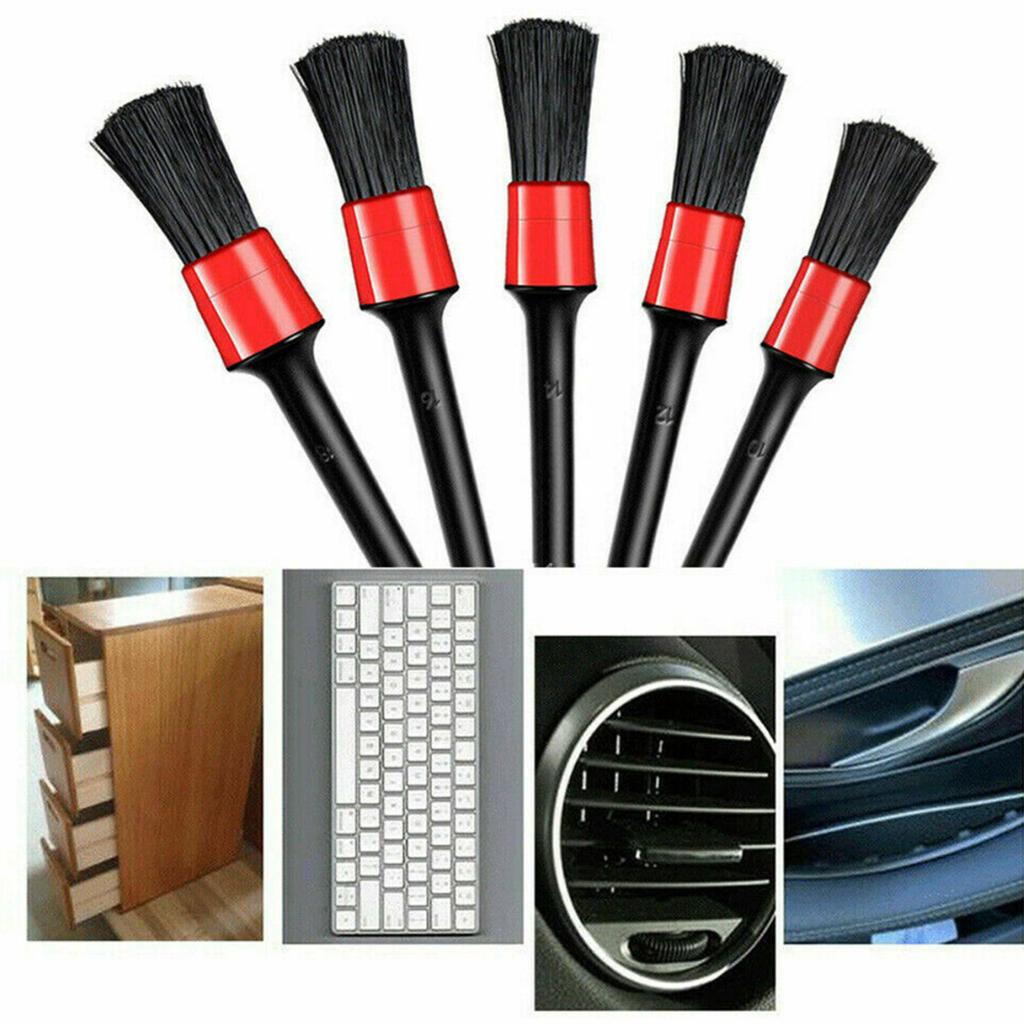 Detailing Brush Drill Brushes For Car Tire Dashboard Cleaning Detail Brush Set Auto Interior Exterior Cleaning Dry Wash