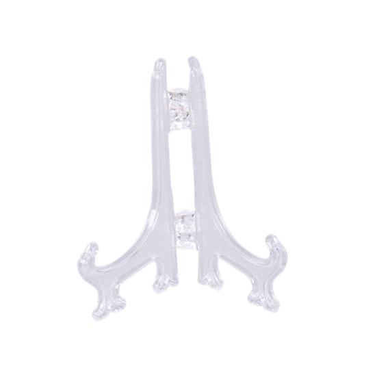 Plate Display Rack Safe Wide Application Triangle Structure Portable Easels Dish Rack Holder for Hotel Kitchen