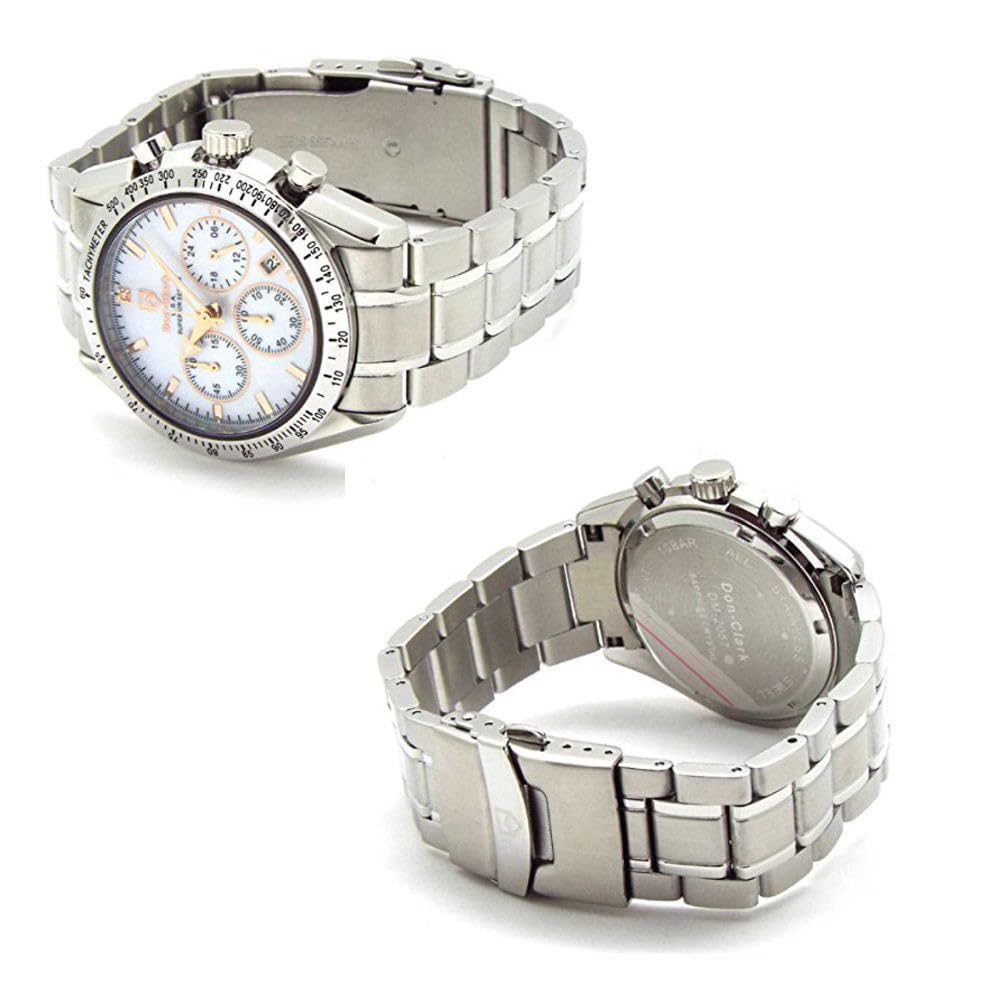 Ограниченная серия часов хронограф тахиметр сапфировое стекло натуральный белый корпус циферблат инструмент для регулировки ремня подарок для мужчин