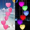 1PC Led Color Changing Solar Wind Chime Light Waterproof Outdoor Windchime Butterfly Hanging Lamp for Garden Decoration