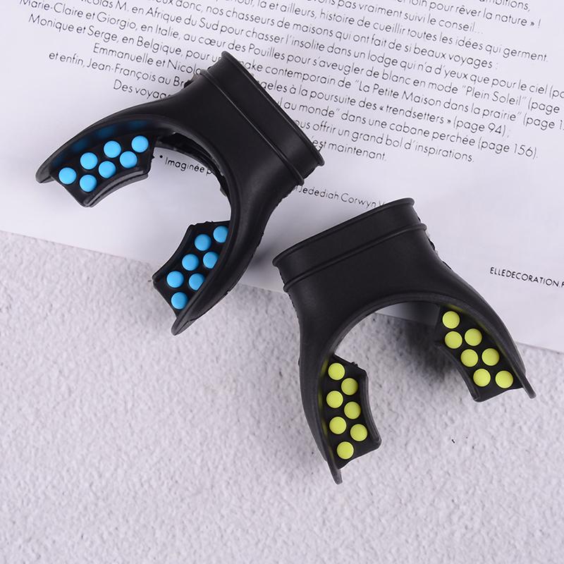 Силиконовый сменный регулятор для подводного плавания с трубкой и загубником с цветным язычком