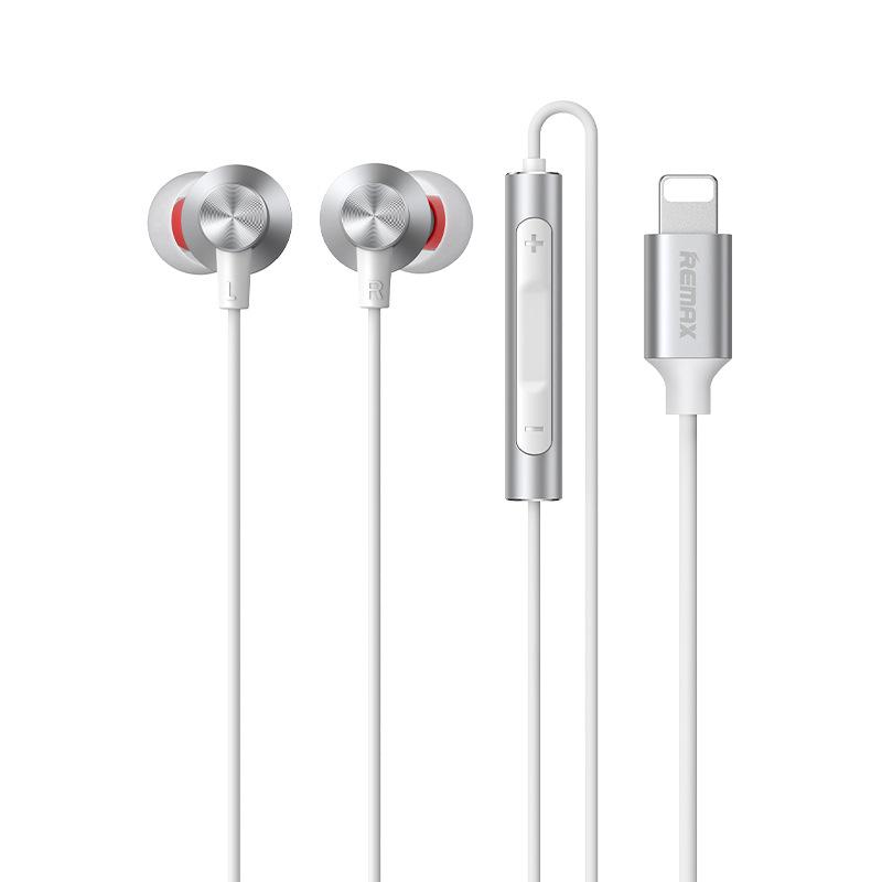 REMAX/Ruiliang Металлические наушники-вкладыши Type-C с управлением музыкой, сном и звонками