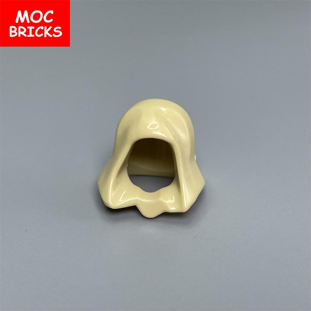 MOC Блоки Головной убор Капюшон Шлем Опущенный 4 см Тело Фигурки Аксессуар для ношения 30381 15428 Строительные кубики Игрушки Детские подарки