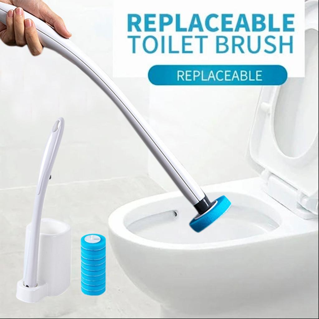 Набор одноразовых туалетных щеток без мертвых углов, бытовой туалетной щетки