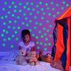 1 Set 50pcs Luminous Snowflake Wall Stickers Kids Room Christmas New Year Home Decor