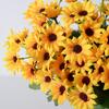 Fake Sunflowers Plants Ornament Desk Accessorie Artificial Flowers Potted Office Desktop Decoration Home Decor