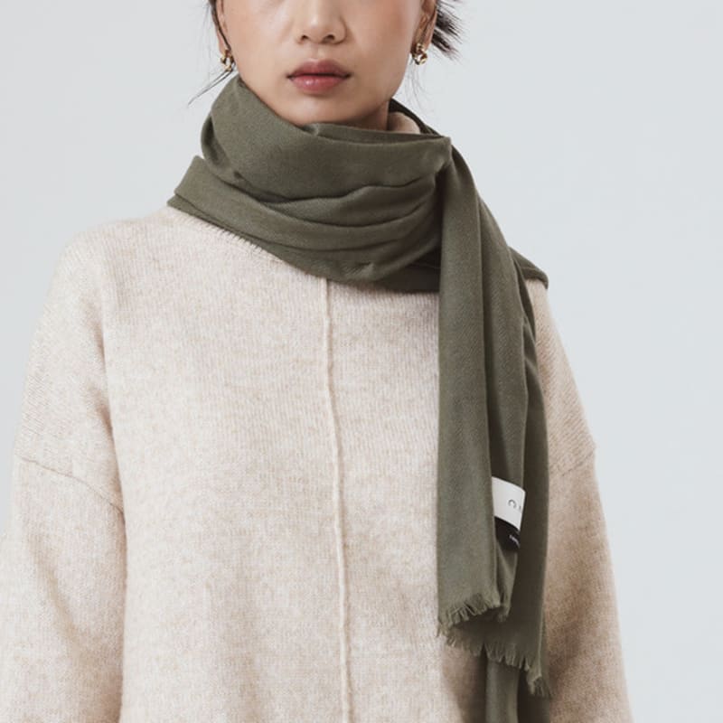 ONSZ ONSZ 100% Кашемировый Шаль Шарф