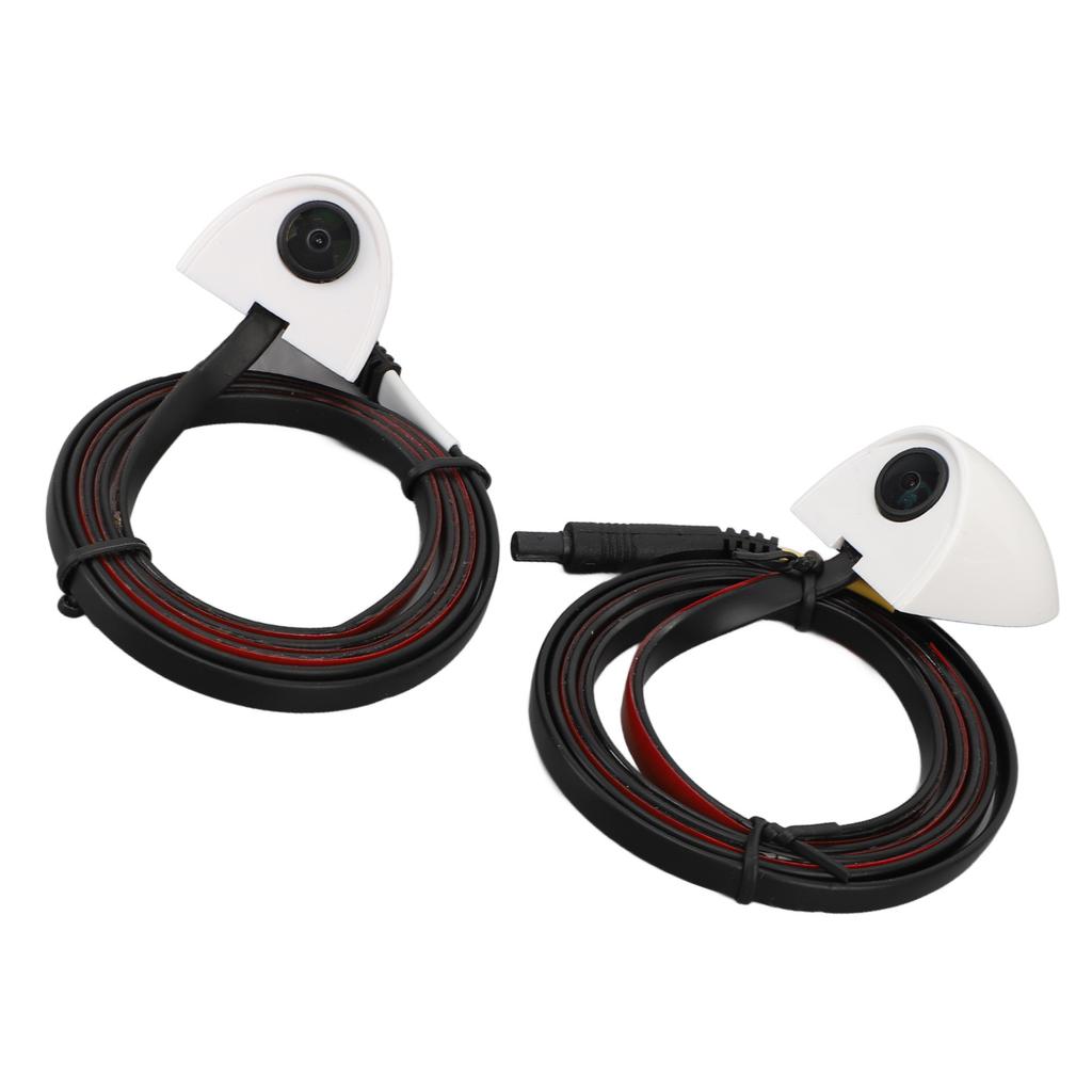 Камера слепых зон автомобиля, ночное видение, помощь, водонепроницаемая, крепление на ленте, камера бокового вида для системы видеонаблюдения автомобиля