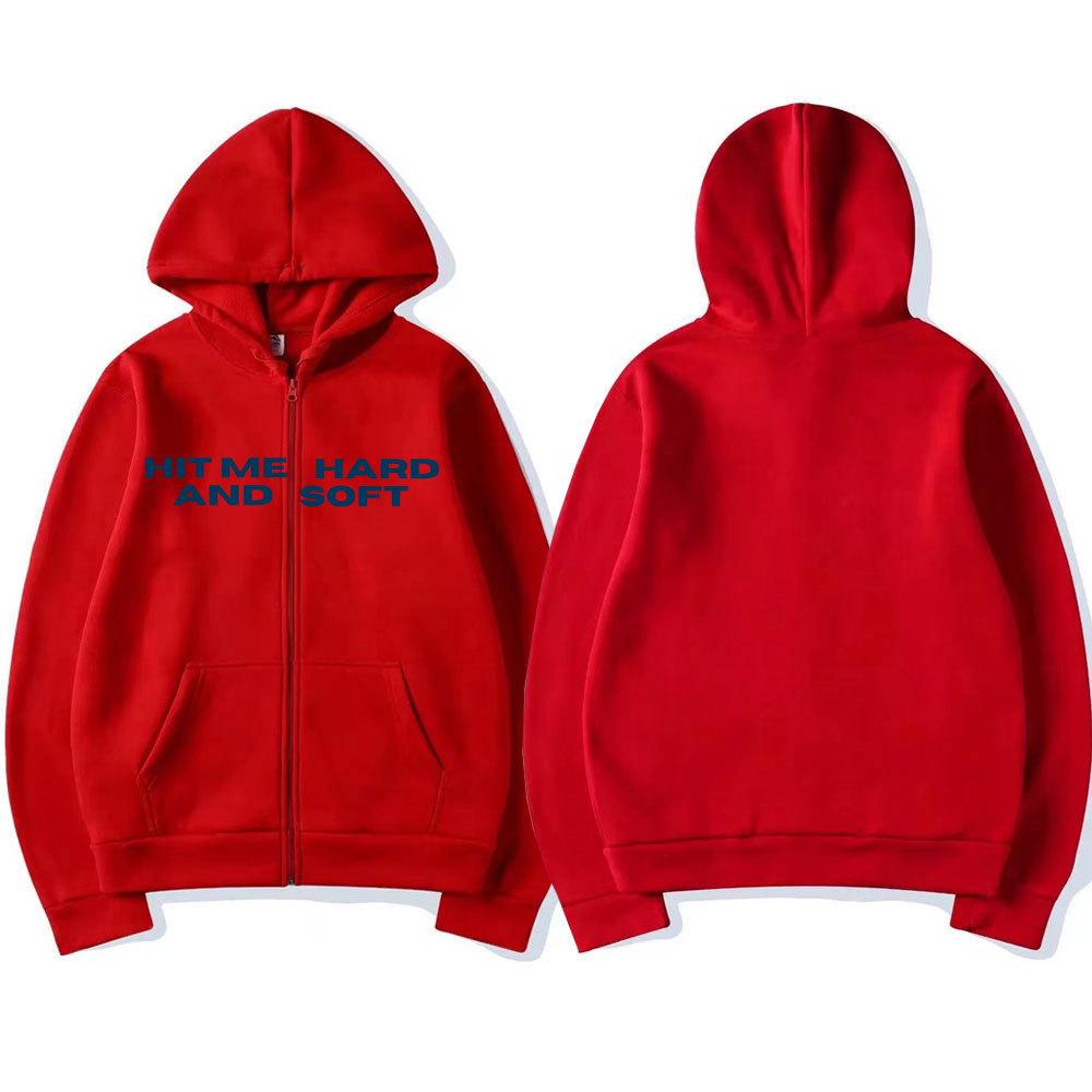 2025 Tour 'Hit Me Hard and Soft' Zipper Hoodies for Men & Women