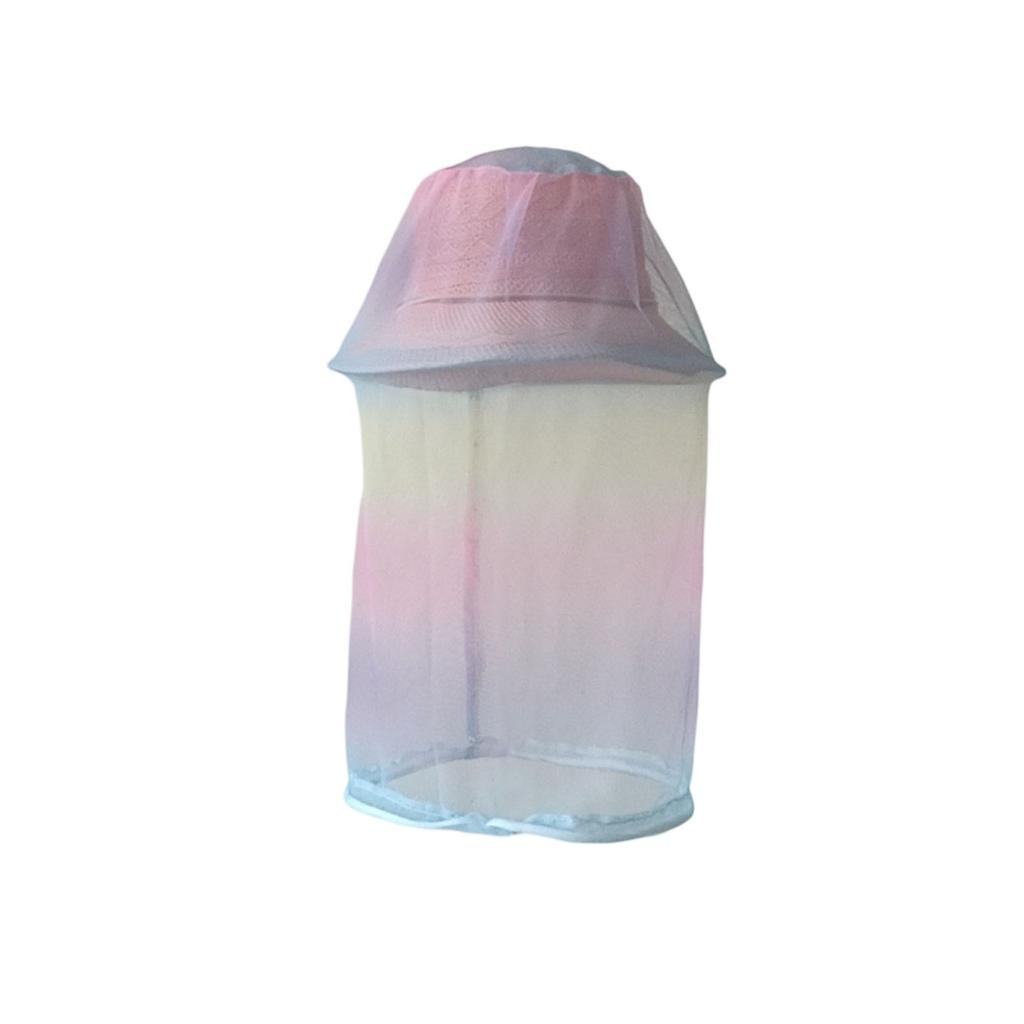 Mosquito Head Net Mesh For Outdoors,Net For Head Hiking,Hats With Netting For Men Women,Black Fly Head Net Midge No See Um Gnat For Adults