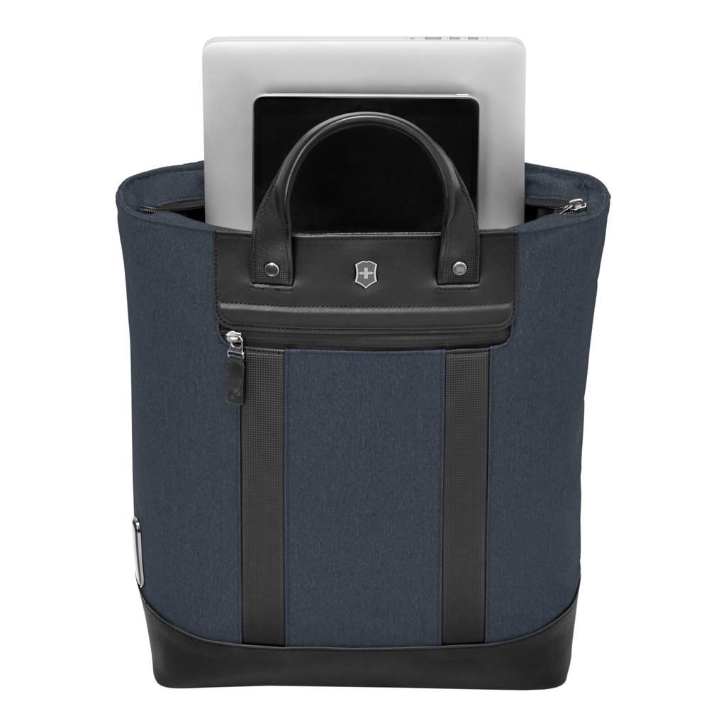 Сумка-тоут Victorinox Architecture Urban2 с карманами для ноутбука и планшета 612672, 2-сторонняя, 15-дюймовая, 13,3-дюймовая, 20 л, синяя,
