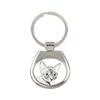 Devon Rex - Keychain with a Cat, Keychain with a Print, Personalized Pendant from the Brand