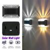 Waterproof LED Solar Lamp Outdoor Garden Ambient Lighting Decoration Up & Down Lights Stair Yard Fence Color Change Wall Light