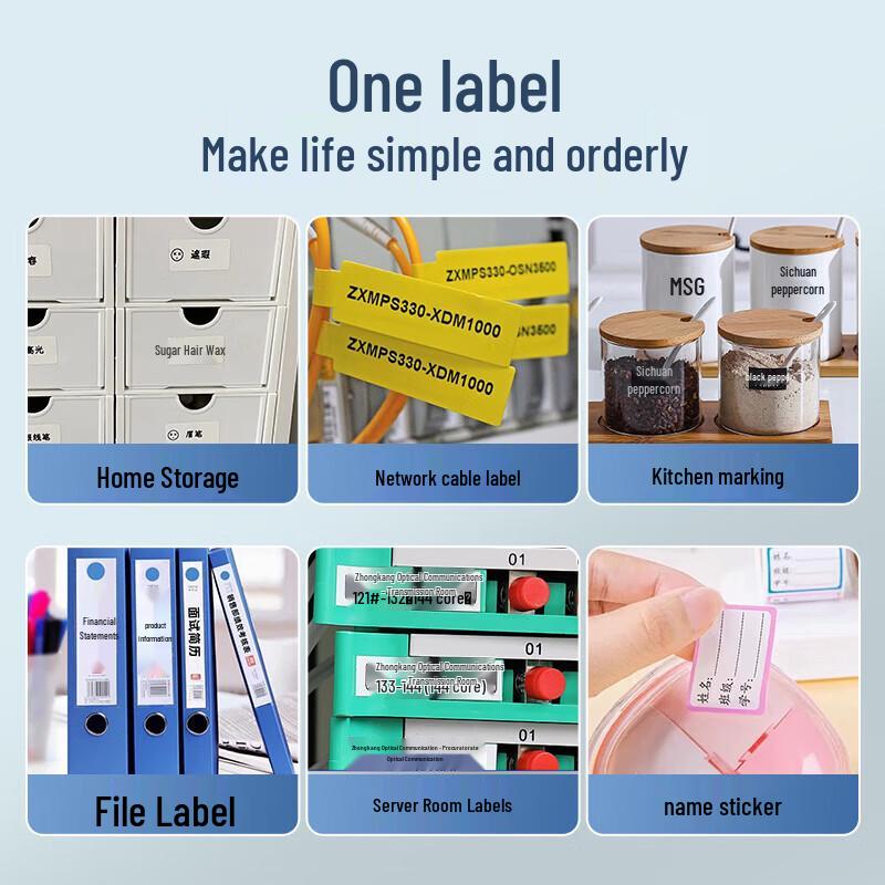 Tie Boshi Q-Series Thermal Transfer Label Tapes CN plug (adapter included)