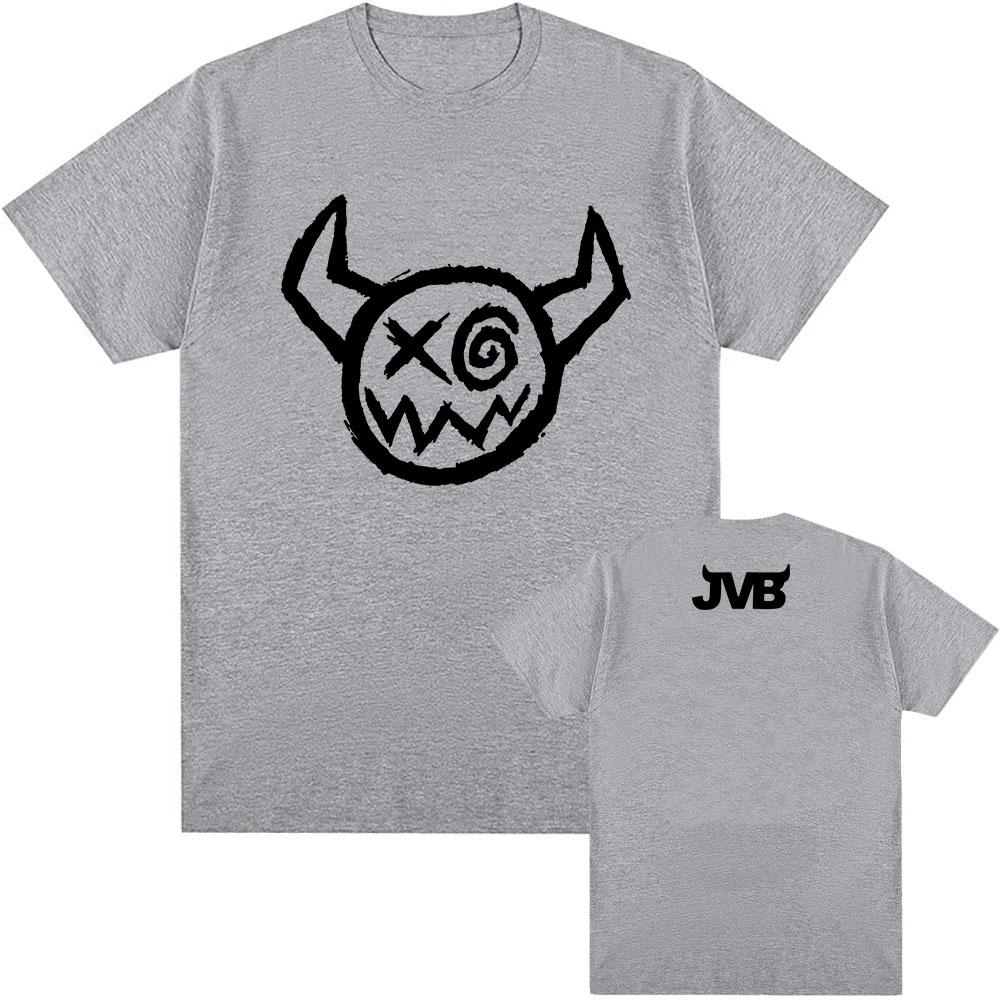 Hyperyouth JVB Design Графическая футболка Рок-группа JOEY VALENCE & BRAE Футболки с коротким рукавом Хлопок Мужская Женская Футболка Принт Мерч