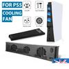 For PS5 Console Host Cooling Fan Cooler Games External Accessories LED Light