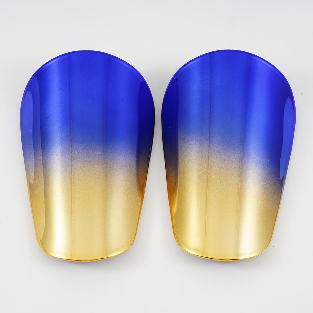 Thickened Sports Protective Plates Electoplated Football Shin Guards with PU Knee Pads Competition Gear for Sports Athletes