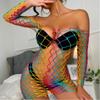 Anal Fetish Jumpsuits Sexy Adult Porn  Corset Sexy Lingerie Underwear Color Fishnet Clothes Underwear See-throug