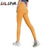 Узкие бесшовные брюки для йоги с высокой талией, женские спортивные брюки для отдыха, бега в тренажерном зале