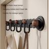 Wall Mounted Suction Cup Bathroom Hook Creative Hanging Clothes Hook Door Rear Hook Towels